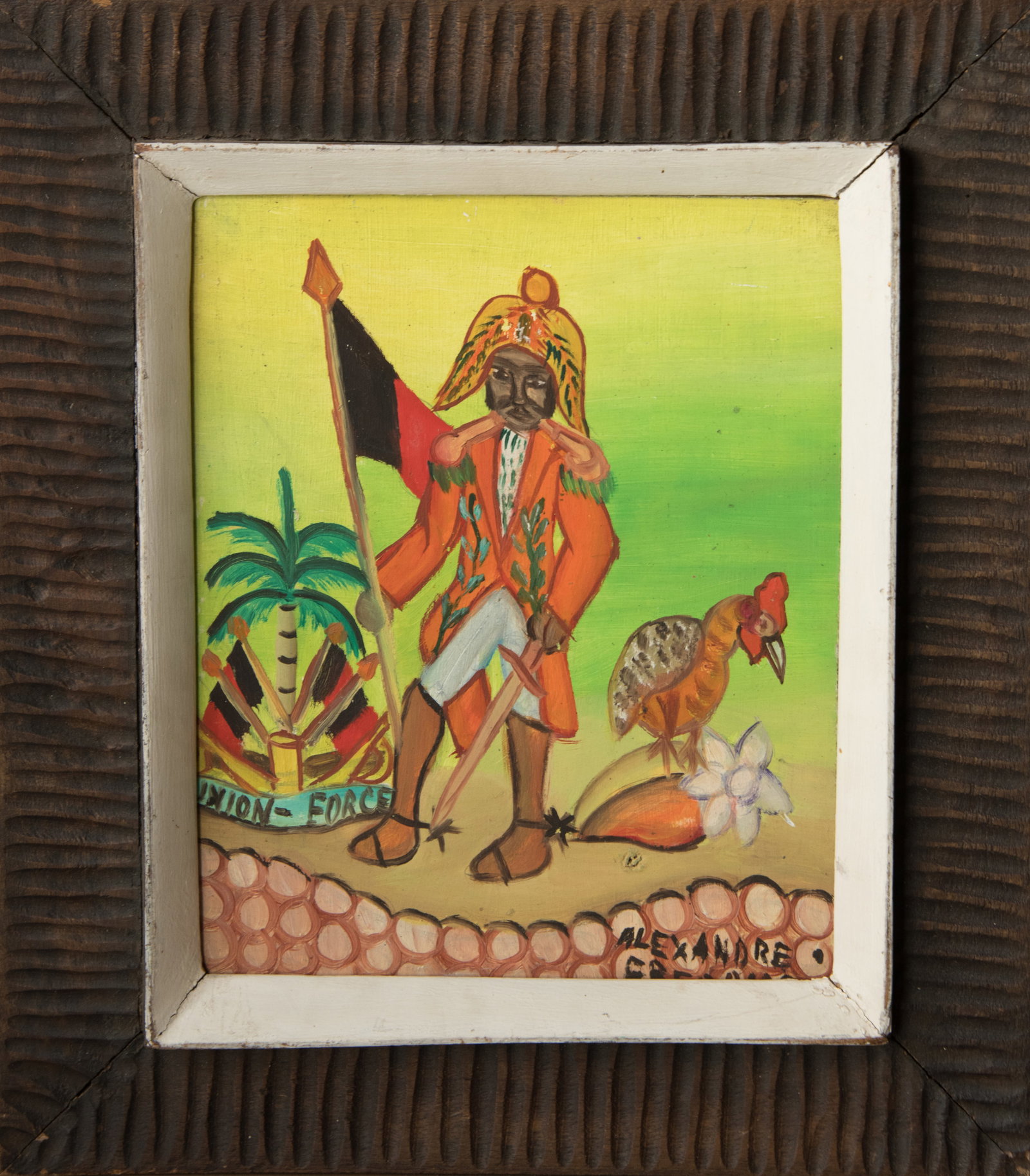 Haitian General - Haitian Painting by Alexandre Gregoire (1 of 1)