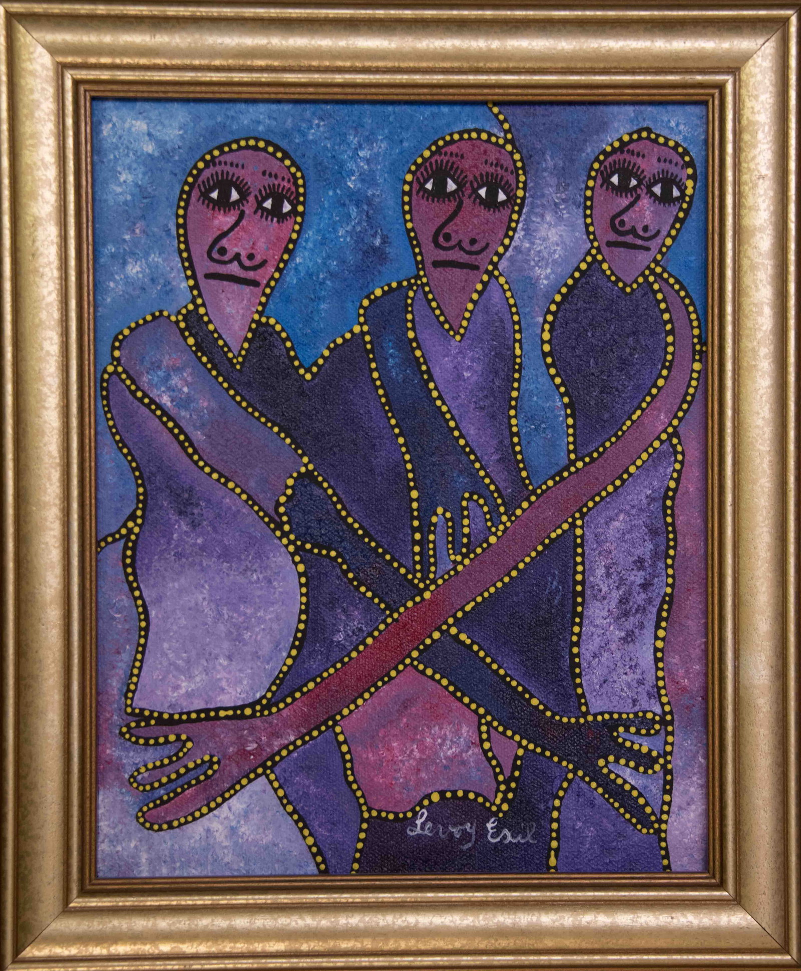 Original Haitian Painting by Levoy Exil (1 of 1)