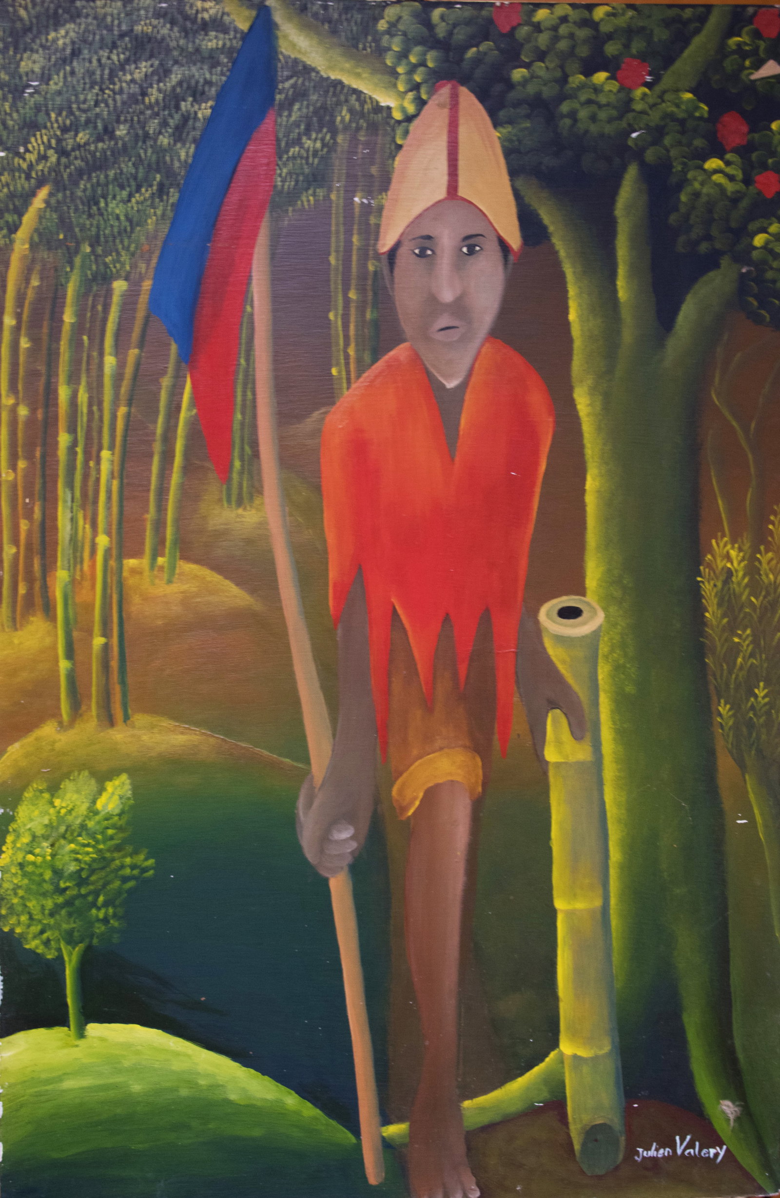 Vers une ceremonie - Haitian Painting by Julien Valery (1 of 1)