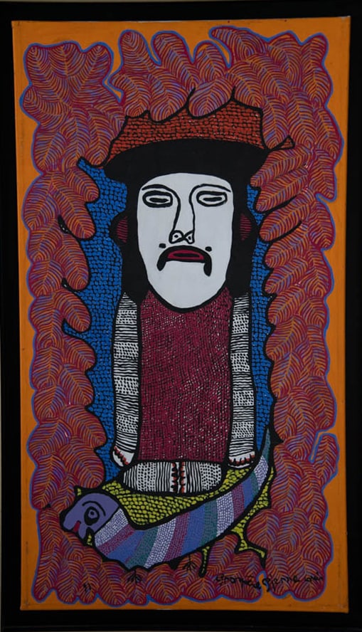 Original Haitian Painting by Prospere Pierre-Louis Loa au chien (1 of 1)