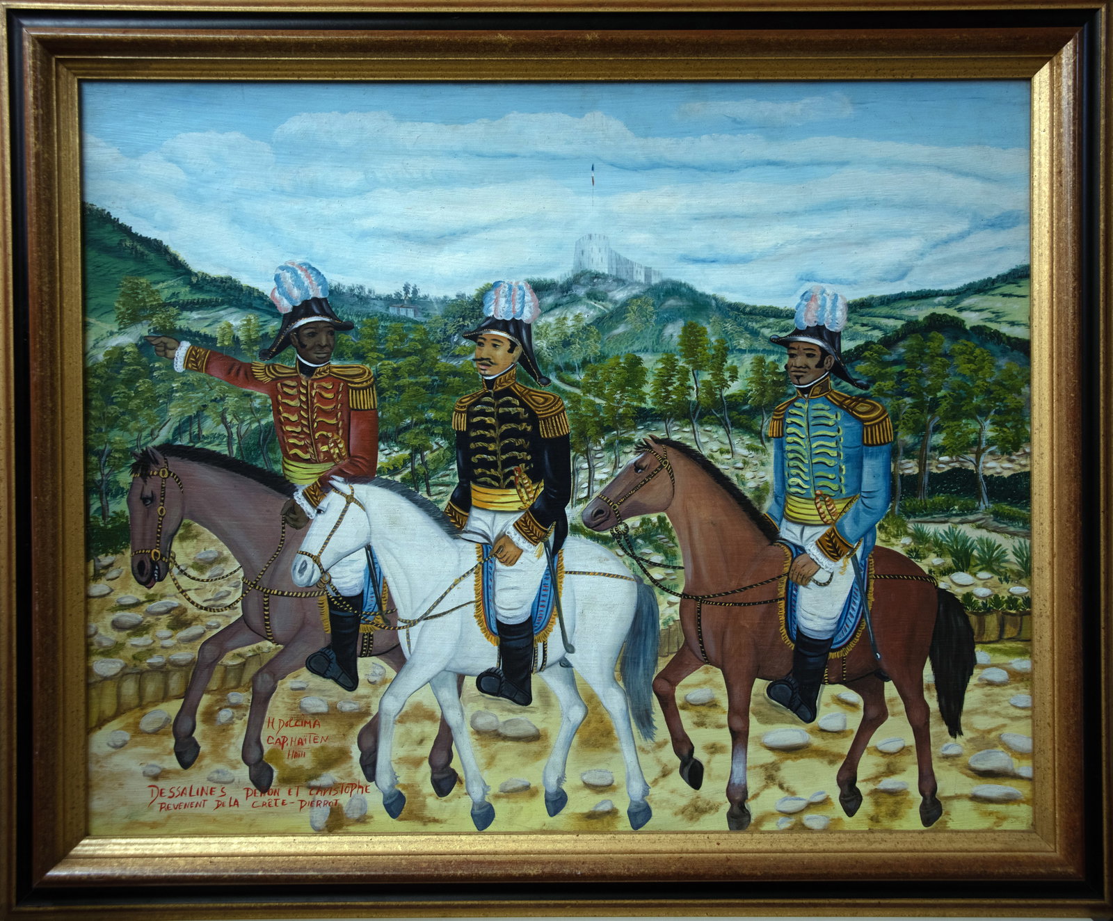 Original Haitian Painting by Henri Dolcima (1 of 1)