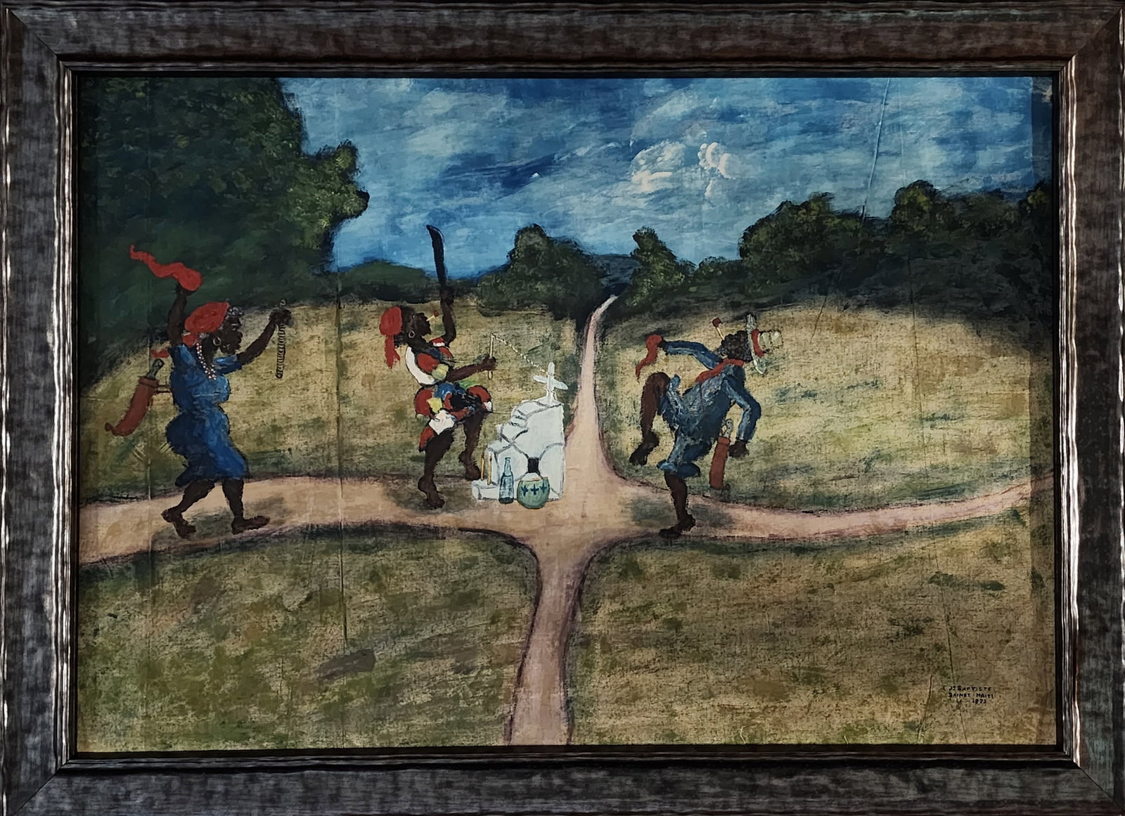Original Haitian Painting by Edger Jean-Baptiste (1 of 1)