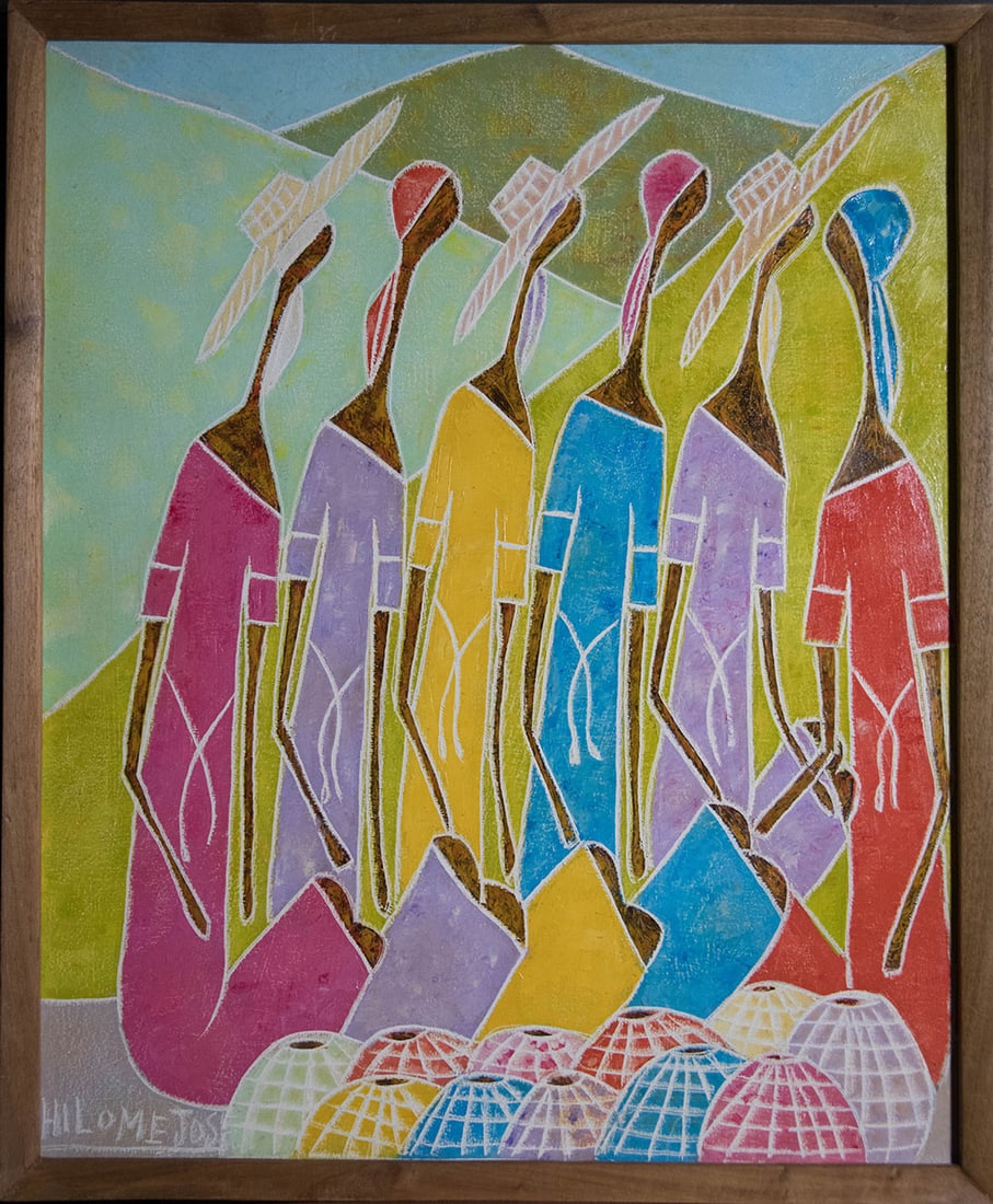 Original Haitian Painting by Hilome Jose (1 of 1)