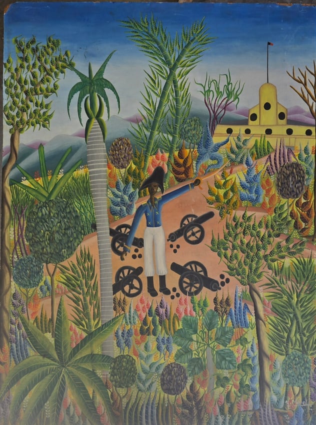Historical Haitian Scene by Q. Michel (1 of 1)