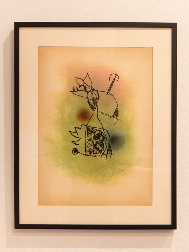 Le Cricket by Joan Miro: Joan Miró (Spanish, 1893–1983)Artwork Le Criquet (The Cricket), 1978Etching and Aquatint in Colors on Arches PaperSigned and Numbered in PencilThis captivating work from Joan Miró’s late period 