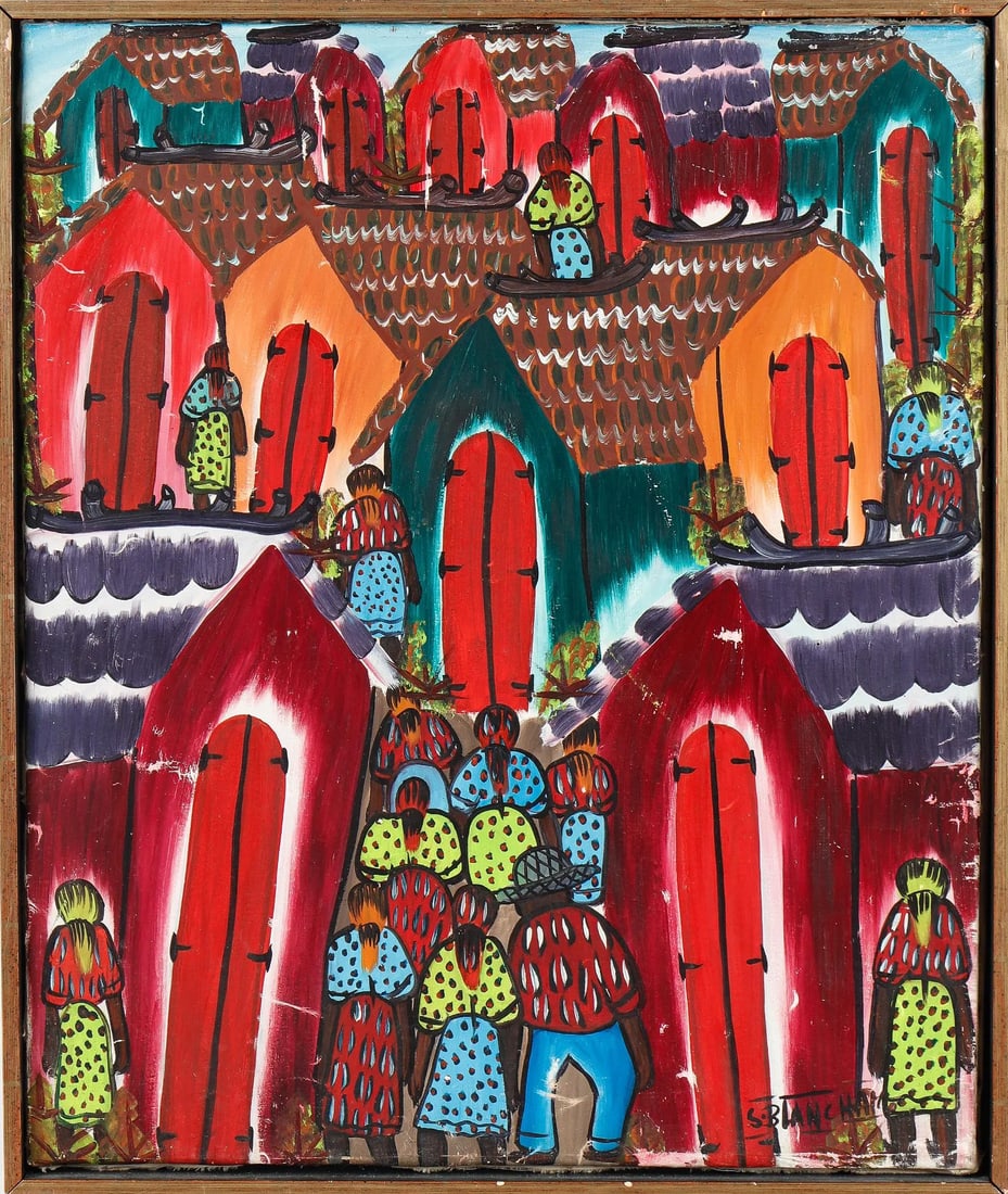 Original Haitian Painting by Sisson Blanchard (1 of 1)