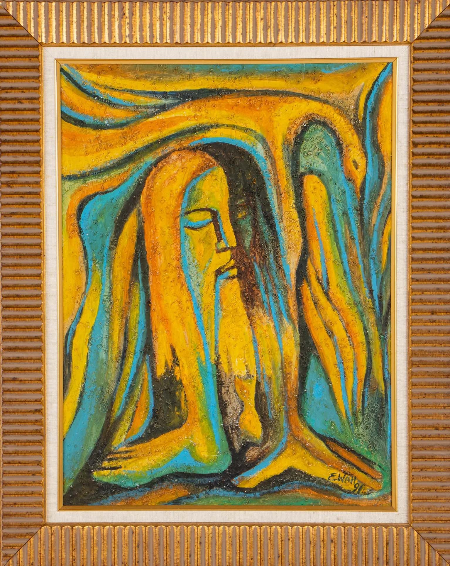 Original Haitian Painting by Edouard Wah (1 of 1)