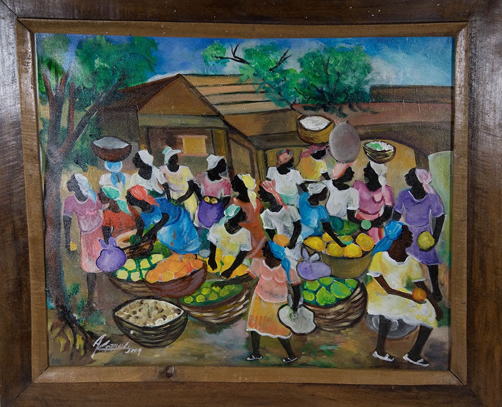 Painting 364 Original Haitian Painting by Karole Andre (1 of 1)