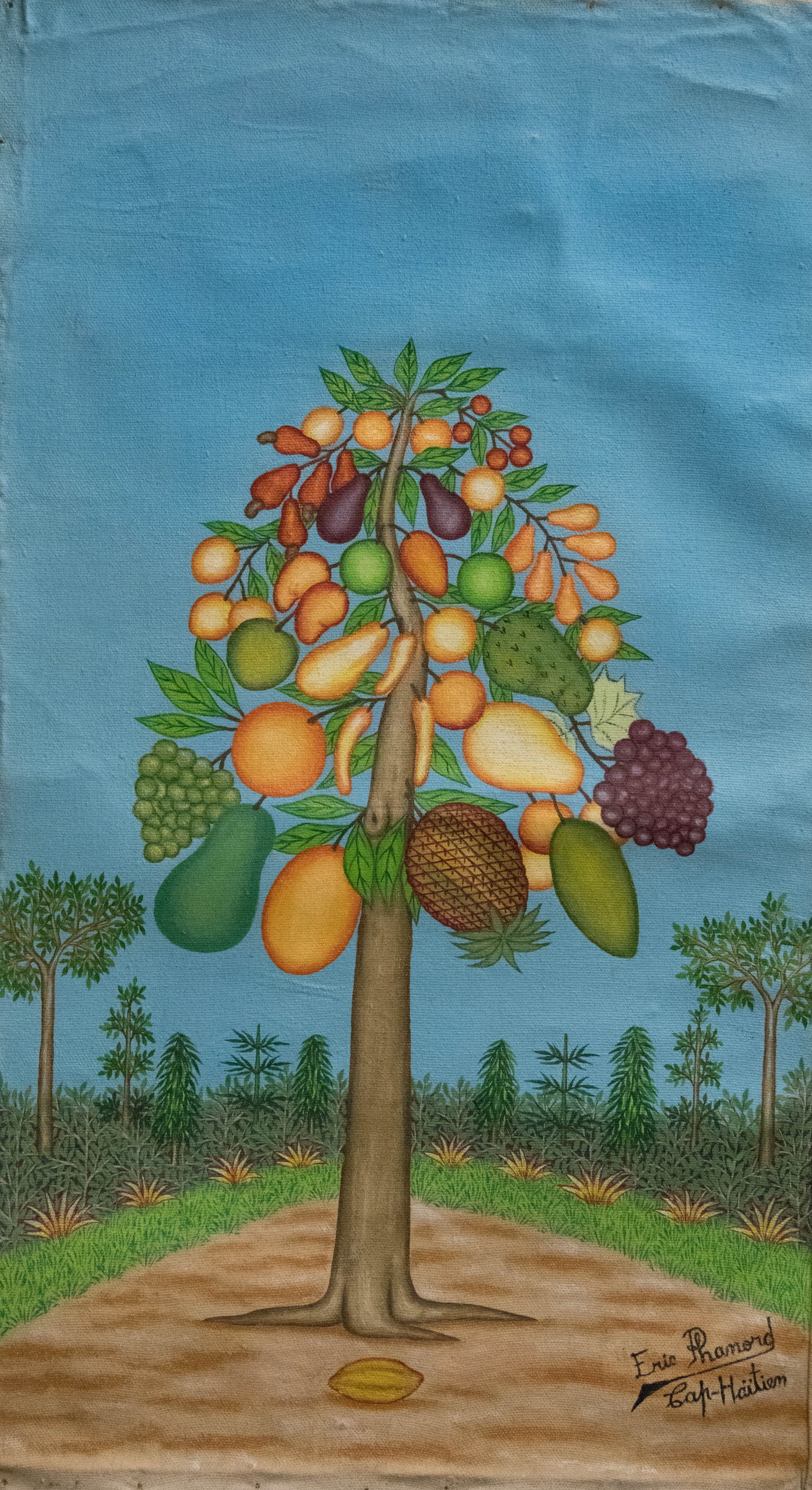 Tree Of Life - Haitian Painting by Eric Phanord (1 of 1)