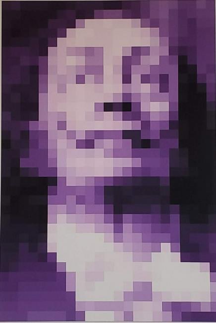 John Piere Vasarely aka YVARAL, Faces of Dali No 3: Yvaral was born in Paris in 1934 and was the son of the highly acclaimed Kinetic artist Victor Vasarely. Although Yvarals family name was Vasarely, during his life he came to be known as Jean Pierre Y