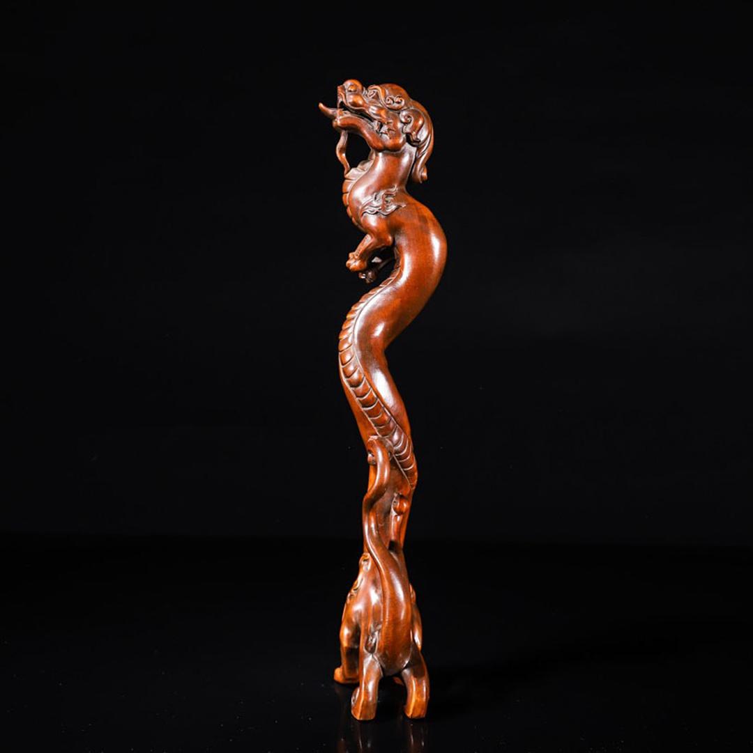 Carved Wooden Dragon (1 of 7)