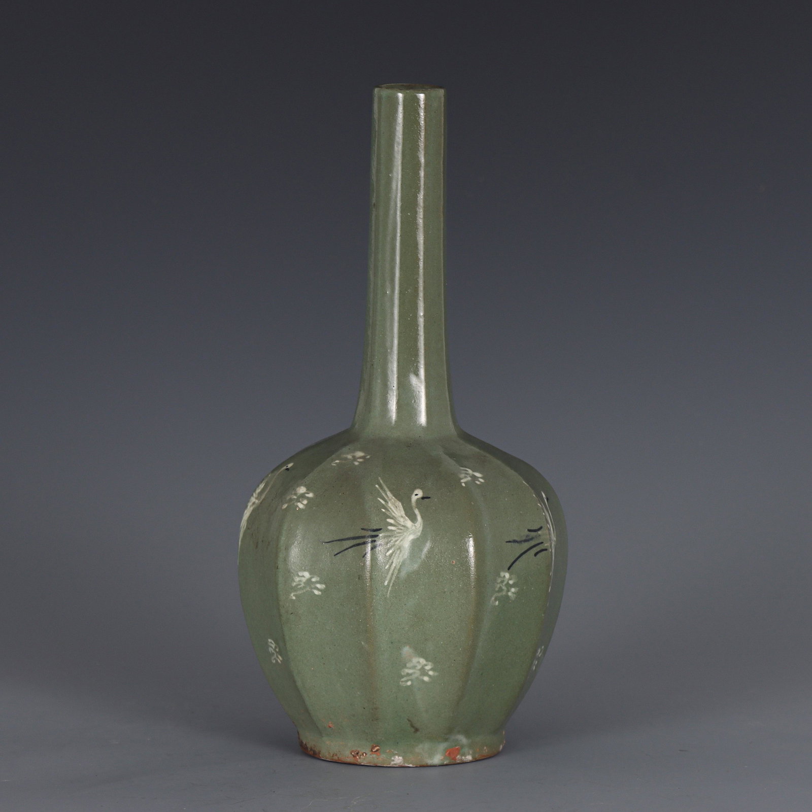 A Korean Celadon Glazed Vase (1 of 9)