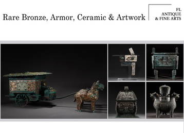 Rare Bronze, Armor, Ceramic & Artwork