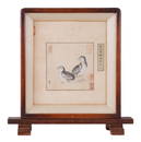 A Chinese Frame Painting By Li Di