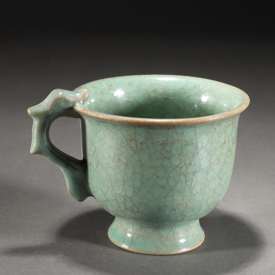 A Chinese Ru-ware Cup Song Dyn. (1 of 8)