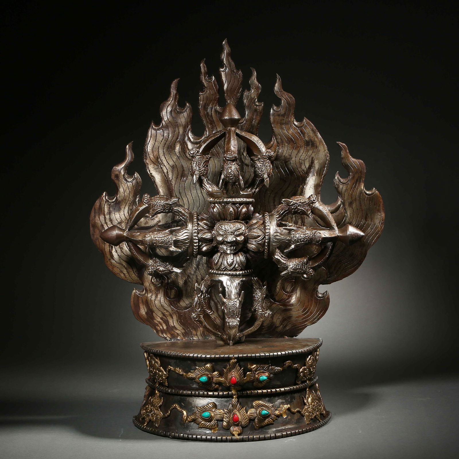 A Tibetan Iron Khatvanga (1 of 11)