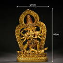 A Tibetan Bronze Gilt Figure of Vajravarahi