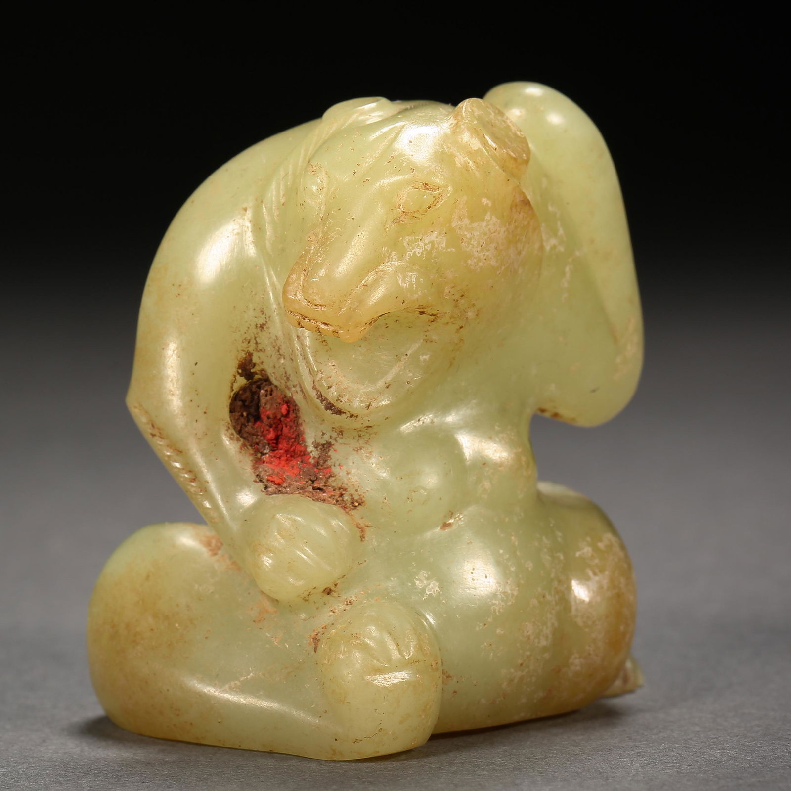 A Chinese Jade Beast Carving (1 of 8)