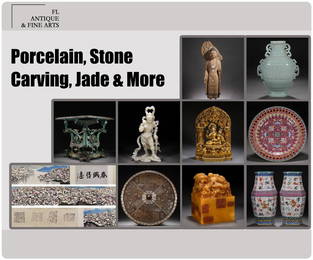 Porcelain, Stone Carving, Jade & More
