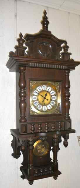 German Regulator Wall Clock.: A percentage of the proceeds will be donated to the Al and Olga Barnes Scholarship Fund, Community Foundation of Tampa Bay.