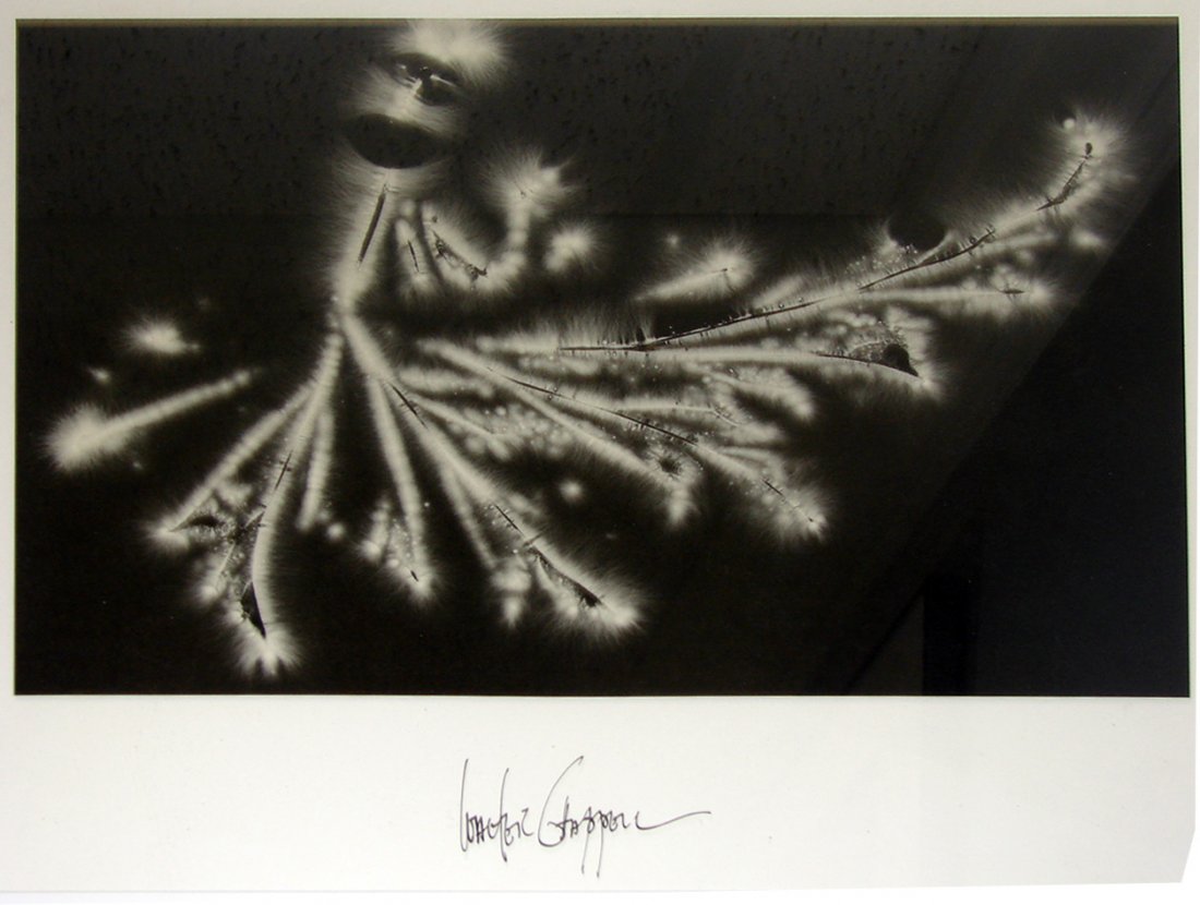 WAGNER CHAPPELL BLACK AND WHITE PHOTOGRAPH.: H - 12 1/2, W - 17 1/2" (image size) Artist, Wagner Chappell. [No listing found.] Matted and framed under glass.