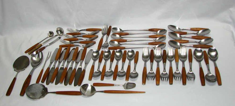 Danish Fjord Flatware Service by Jens Quistgaard (1 of 3)