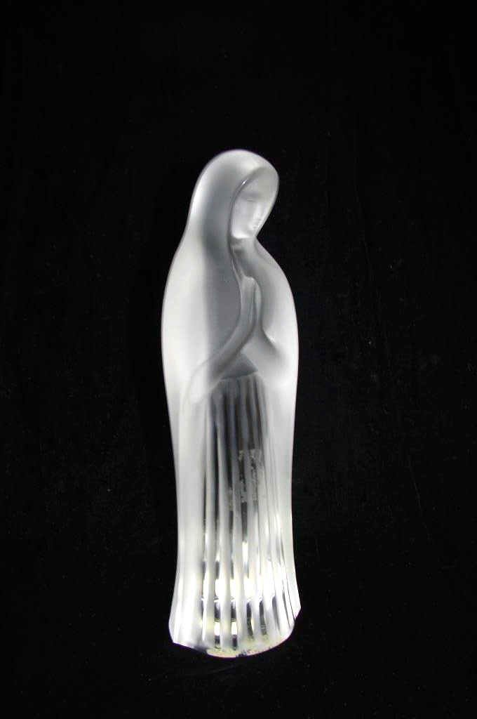 Lalique Art Glass Madonna (1 of 3)