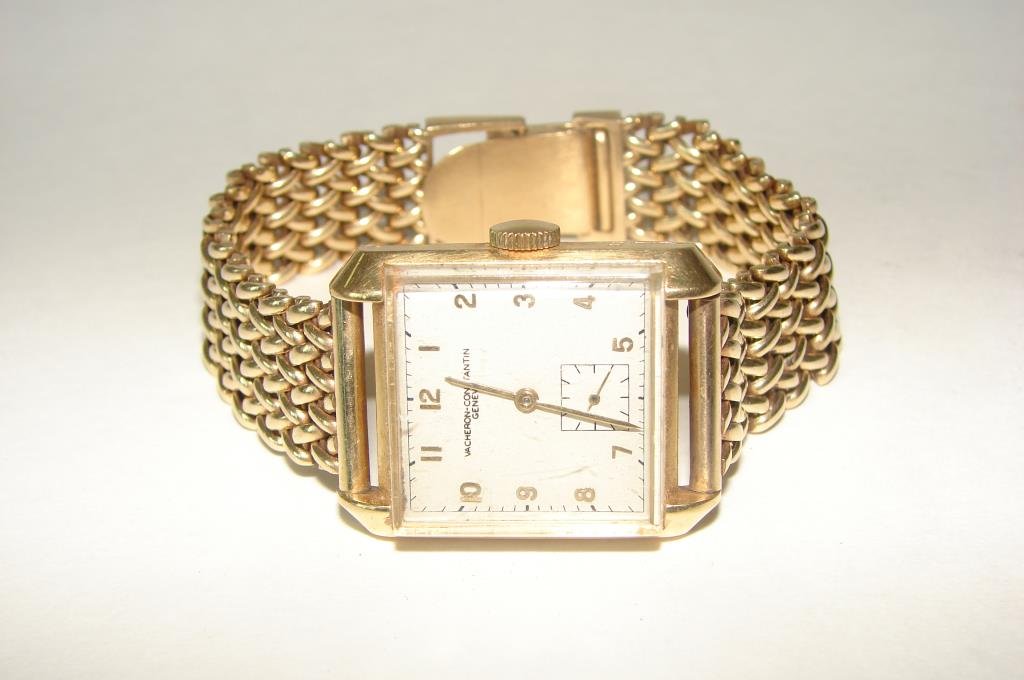 Vacheron Constantin 18K Gold Gent Watch (1 of 5)