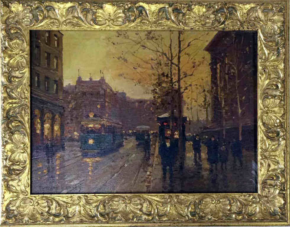 Oil Painting - Madeleine Dusk - Attr. Edouard Cortes: Attributed Edouard Cortes, ( French 1882 - 1969) 13 x 18 ins. Signed lower left. This painting is to be sold absolute without reserve.