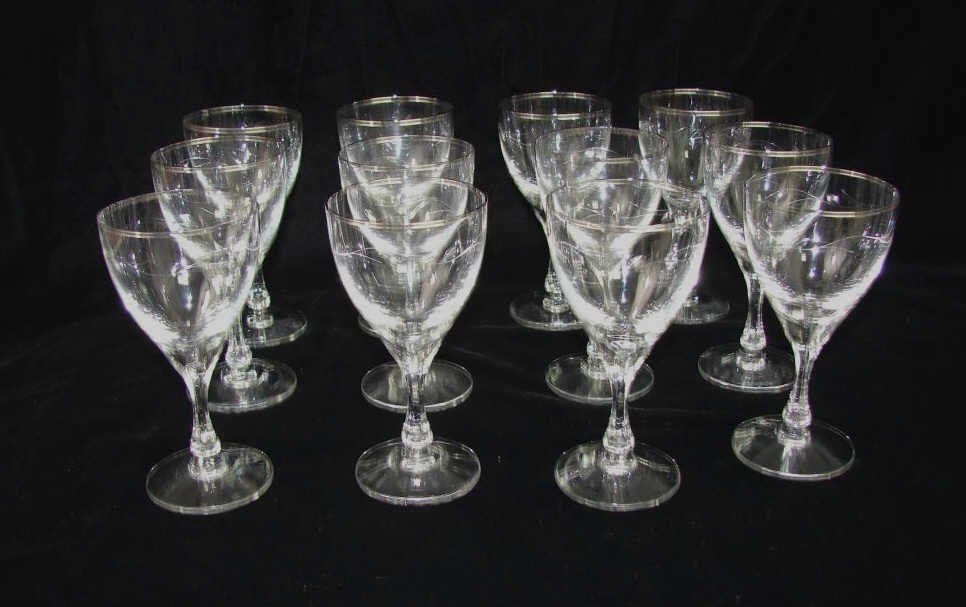 Set of Twelve Fostoria Stemware (1 of 2)