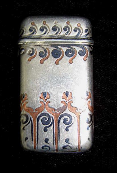 Tiffany & Co. Sterling Enamel Match Safe (1 of 4)