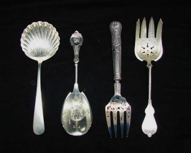 Four (4) Sterling Serving Utensils (1 of 7)