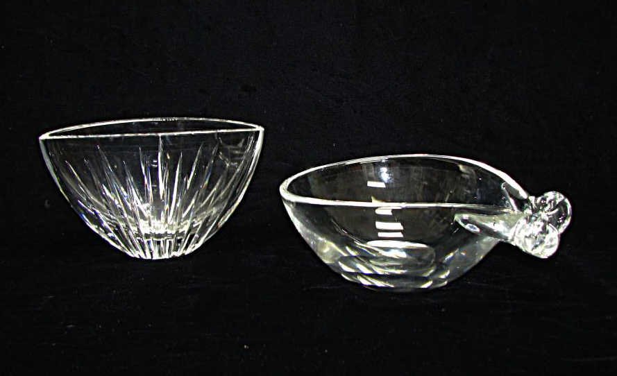 Two (2) Art Glass Bowls, Orrefors and Steuben (1 of 5)