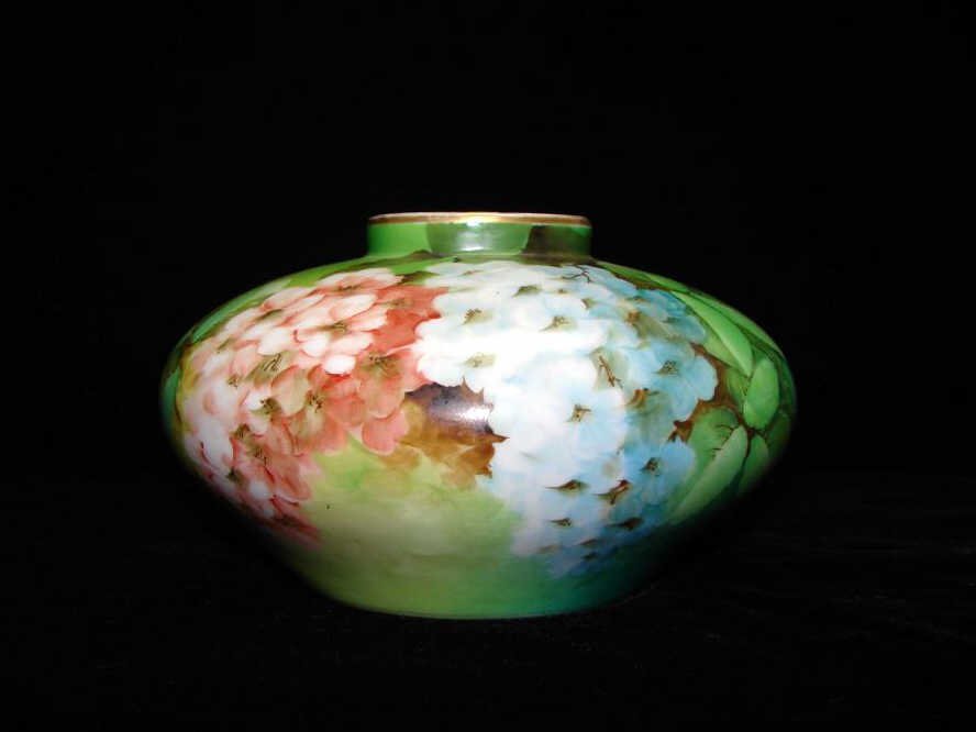 Fine Ginori Hand-painted Vase, Signed (1 of 4)