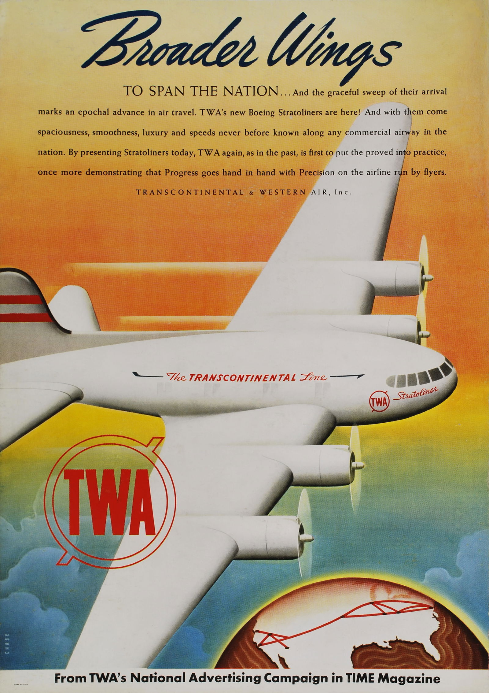 Broader Wings To Span The Nation. TWA (1 of 1)