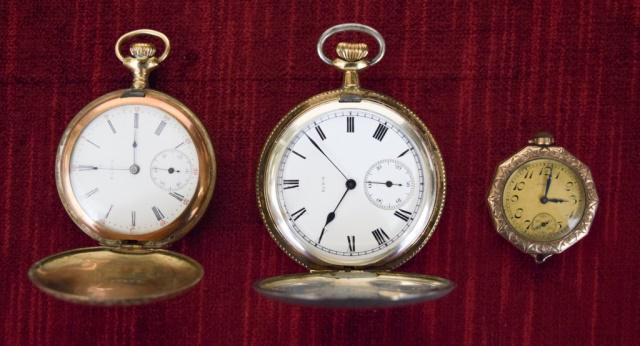 Grouping of Elgin Pocket Watches (1 of 10)