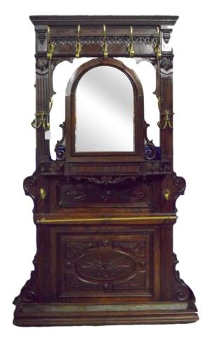 American Renaissance Revival Hall Tree (1 of 4)