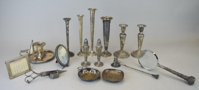 Grouping of Sterling & Silverplate (1 of 16)