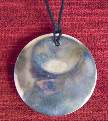 Tiffany Elsa Peretti Round Sterling Silver Pendant (1 of 4)