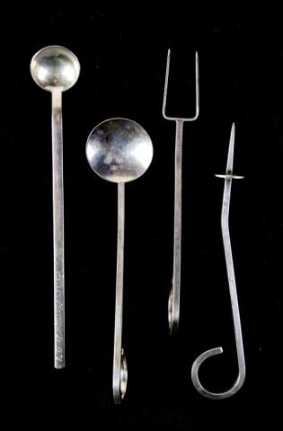 4 Leonore Doskow Sterling Serving Pieces (1 of 4)