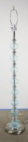 Glass Standing Floor Lamp (1 of 7)