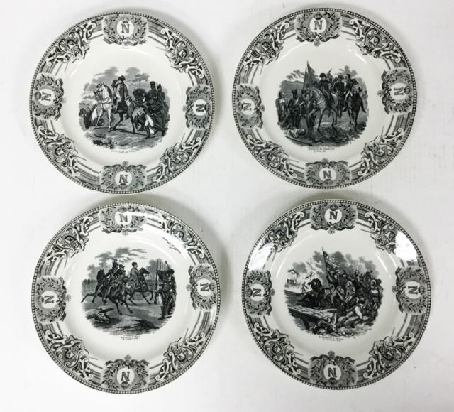 Napoleonic Boch Fes La Louviere Plates (1 of 4)