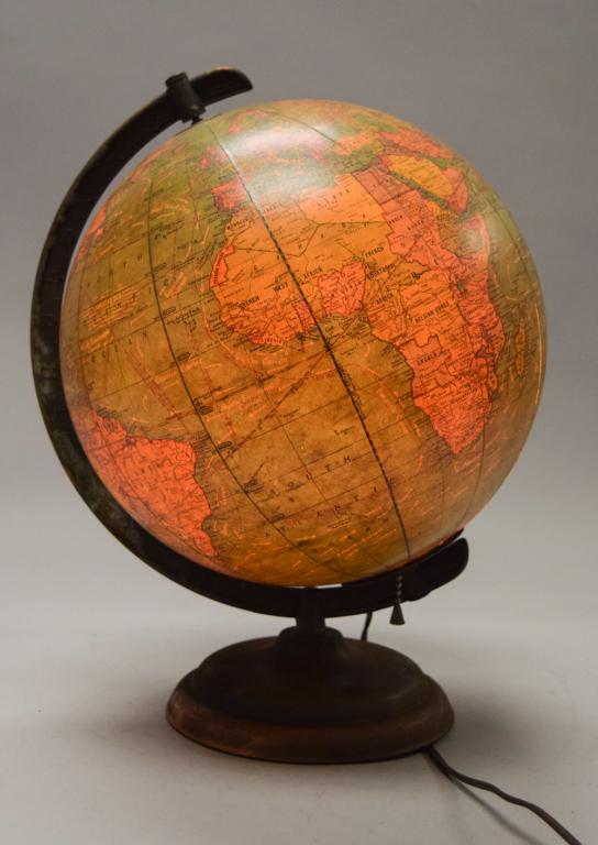 George F. Cram Company Terrestrial Globe (1 of 10)