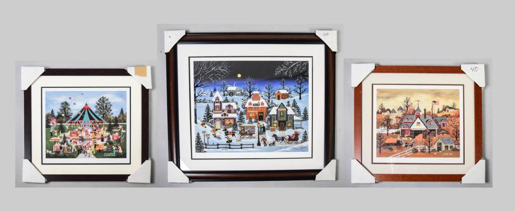 3 Jane Wooster Scott Lithographs (1 of 19)