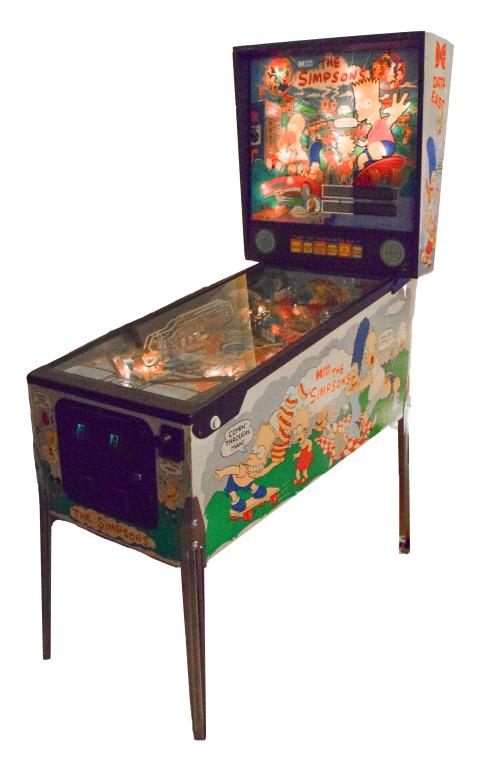 Data East The Simpsons Pinball Machine (1 of 6)
