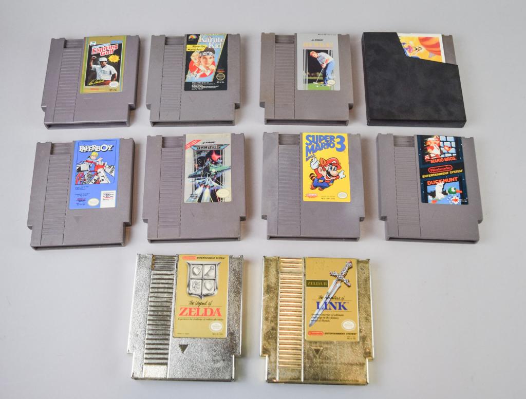 Grouping of Nintendo NES Games (1 of 10)
