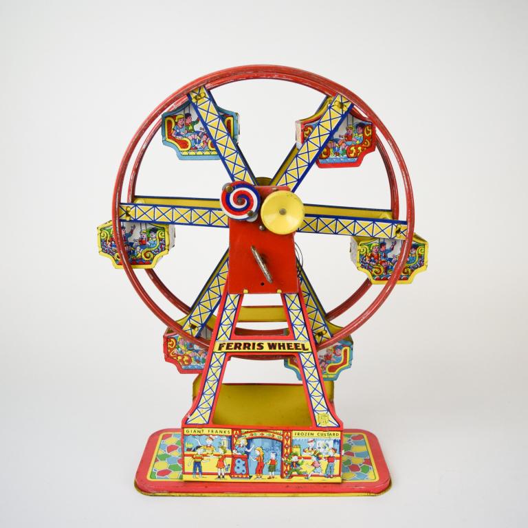 J Chein & Co Tin Litho Ferris Wheel (1 of 6)