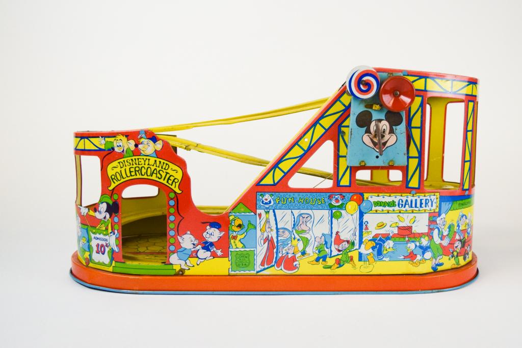 J. Chein Tin Litho Disneyland Roller Coaster (1 of 6)