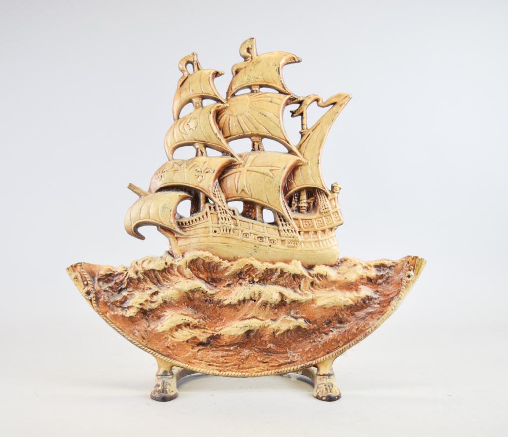 Cast Iron Clipper Ship Doorstop (1 of 6)