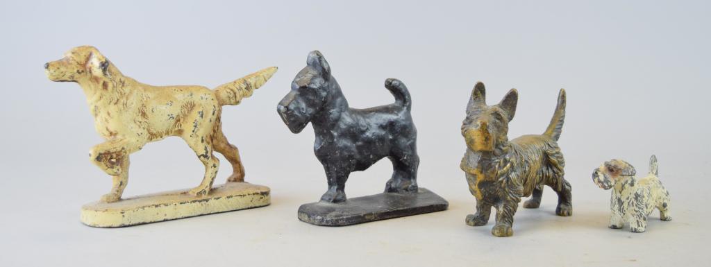 Grouping of Cast Iron Dogs (1 of 10)